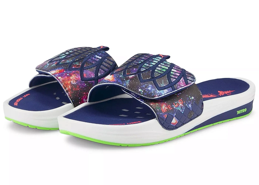 Фото № 1 с приближением к товару «‎Puma LaMelo Ball Nitrocat V Slide Galaxy»
