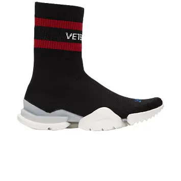 Vetements x Reebok Sock Pump High Top Black - 1