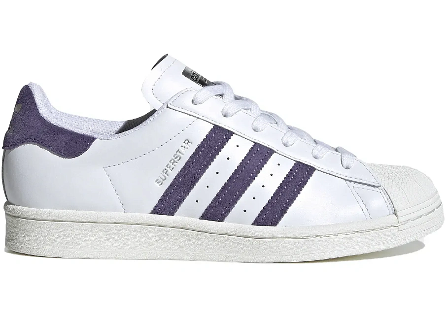 Фото № 1 с приближением к товару «‎adidas Superstar Cloud White Purple »