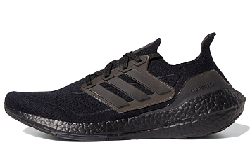 Adidas Ultraboost 21 Running Shoes Triple Black - 1
