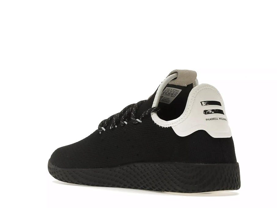 Фото № 5 с приближением к товару «‎adidas Tennis Hu Pharrell Core Black Off White»