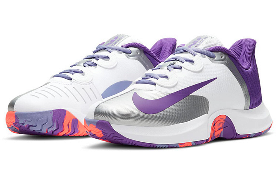 Фото № 3 с приближением к товару «‎Nike Wmns NikeCourt Air Zoom GP 'Purple Pulse Camo'»