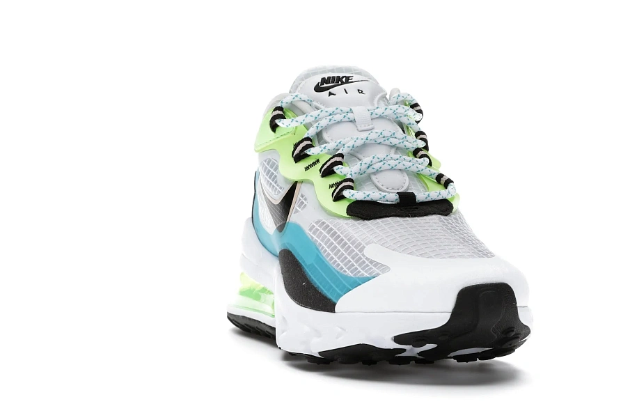 Фото № 4 с приближением к товару «‎Nike Air Max 270 React Oracle Aqua Ghost Green»