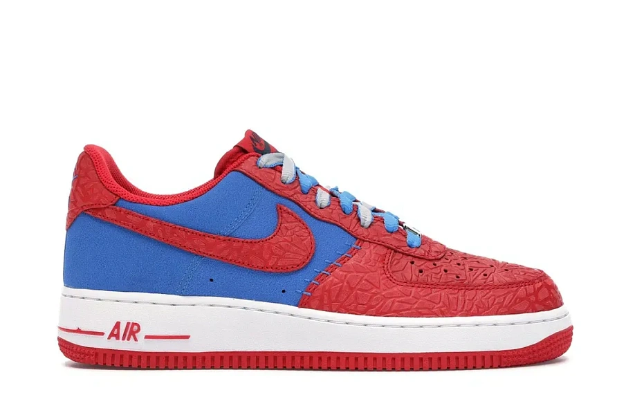 Фото № 1 с приближением к товару «‎Nike Air Force 1 Low Photo Blue Hyper Red»