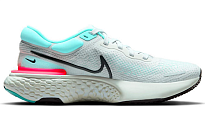 Фото № 2 с приближением к товару «‎Nike ZoomX Invincible Run Flyknit South Beach GreyTurquoisePink»