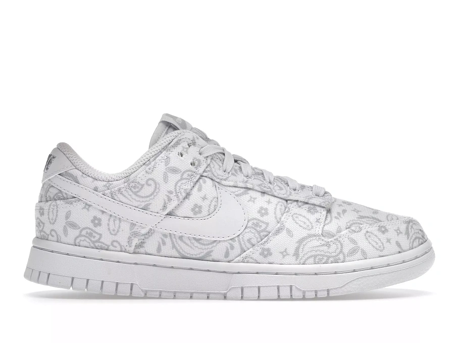 Фото № 1 с приближением к товару «‎Nike Dunk Low White Paisley »