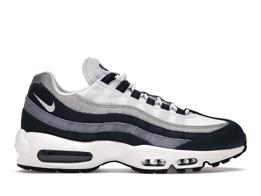 Фото № 1 с приближением к товару «‎Nike Air Max 95 Navy Grey White»