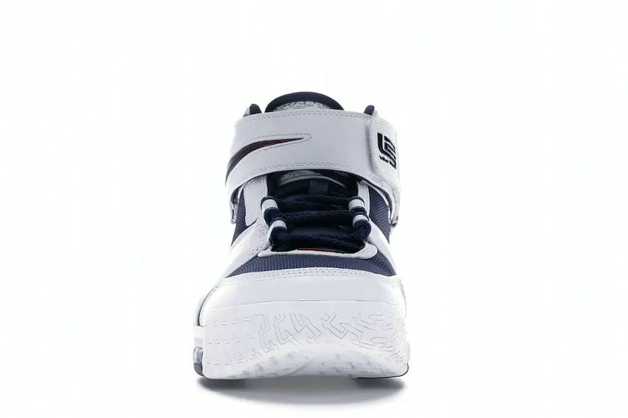 Фото № 2 с приближением к товару «‎Nike LeBron Zoom 2 Midnight Navy»