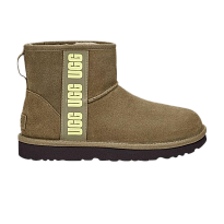 Фото № 1 с приближением к товару «‎UGG Women's Classic Mini Side Logo Olive Green»