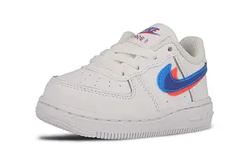 (TD) Nike Force 1 LV8 KSA "3D Glasses" Sport Shoes RedBlueWhite - 6