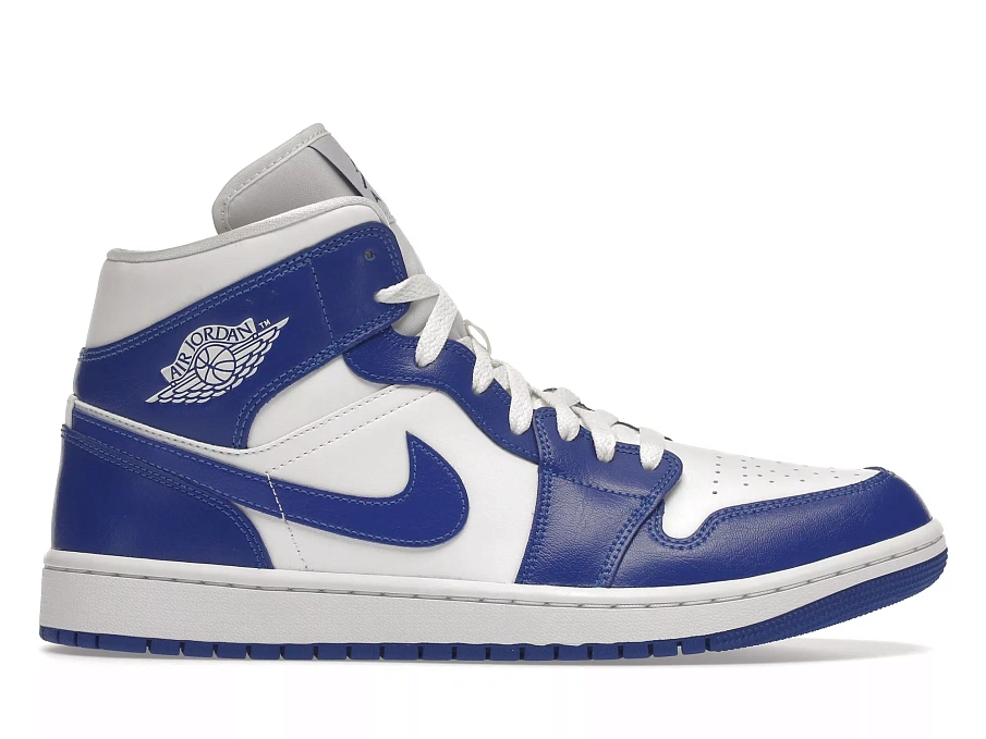 Фото № 1 с приближением к товару «‎Jordan 1 Mid Kentucky Blue »
