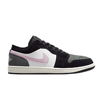 Фото № 1 с приближением к товару «‎Air Jordan 1 Low SE Black Iced Carmine Iron Grey»