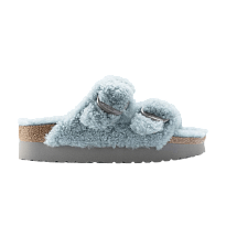 Фото № 1 с приближением к товару «‎Birkenstock Arizona Big Buckle Shearling Faded Aqua»