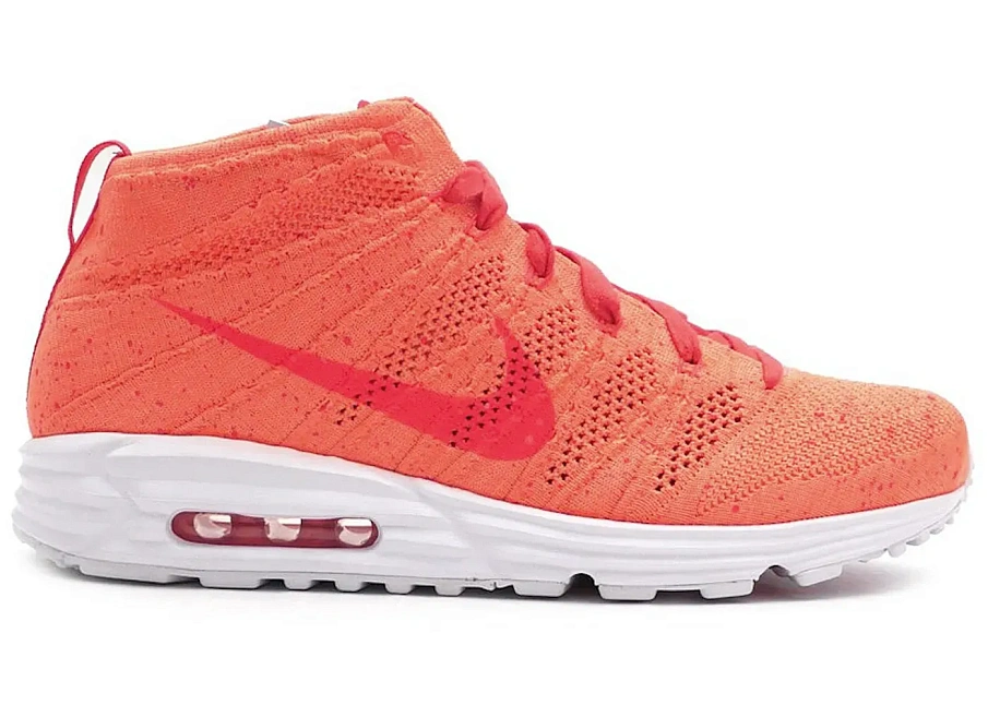 Фото № 1 с приближением к товару «‎Nike Lunarmax Flyknit Chukka Shanghai Bright Mango»