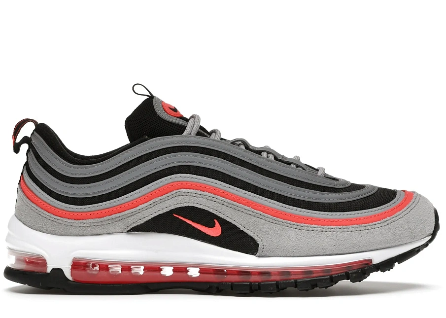 Фото № 1 с приближением к товару «‎Nike Air Max 97 Wolf Grey Radiant Red»