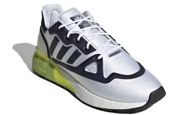 adidas originals ZX 2K Boost Futureshell WhiteBlueYellow - 3