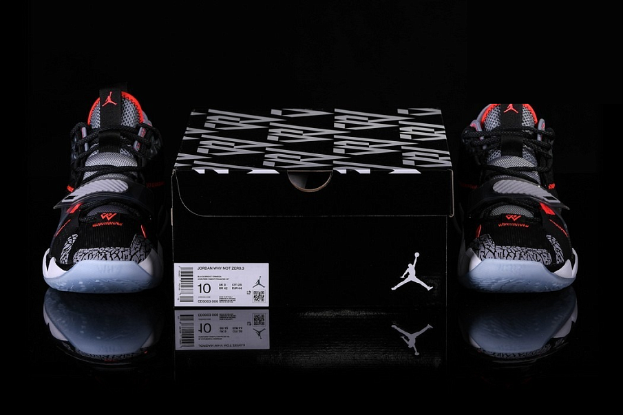 Фото № 3 с приближением к товару «‎Nike Air Jordan Why Not Zer0.3 Cement R. Westbrook»
