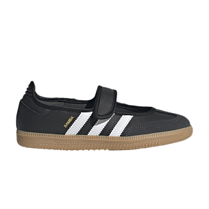 adidas Samba Jane J Black White Gum (JR7437)