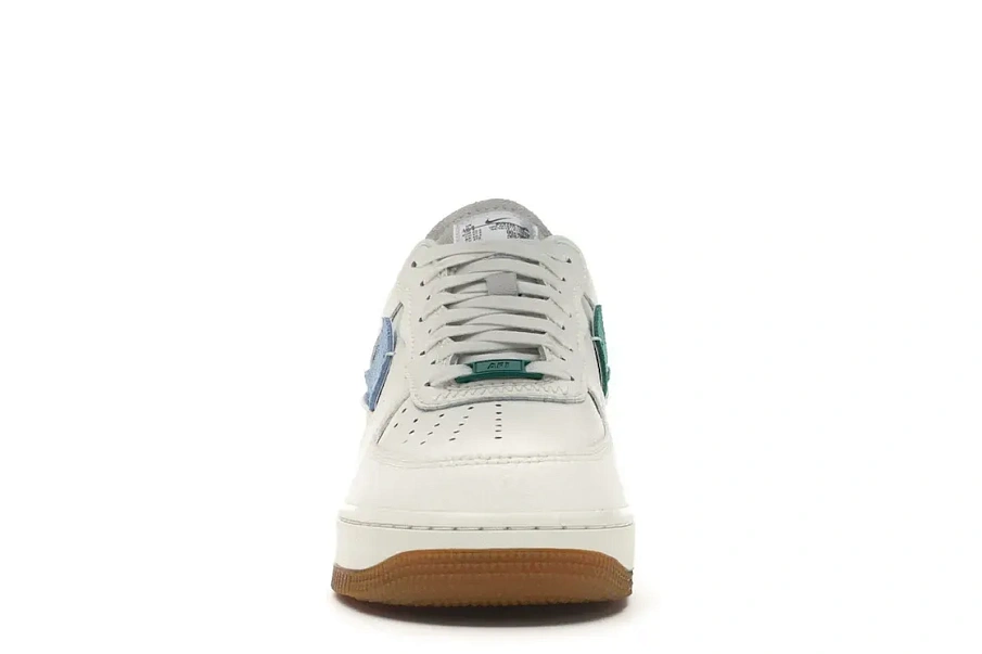 Фото № 2 с приближением к товару «‎Nike Air Force 1 Vandalized Sail Mystic Green »