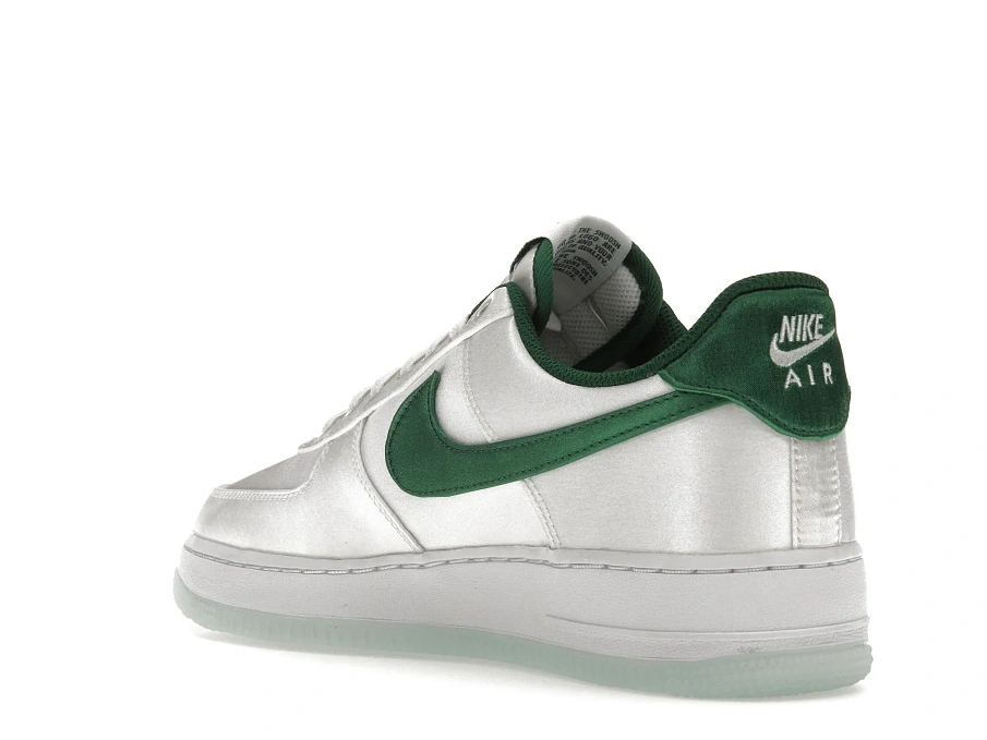 Фото № 5 с приближением к товару «‎Nike Air Force 1 Low 07 Satin White Pine Green »