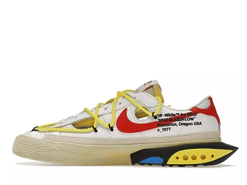 Nike Blazer Low Off-White University Red - 5