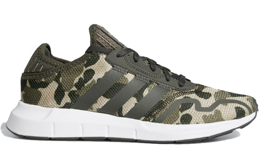 Фото № 2 с приближением к товару «‎adidas originals Swift Run X GreenGrey»