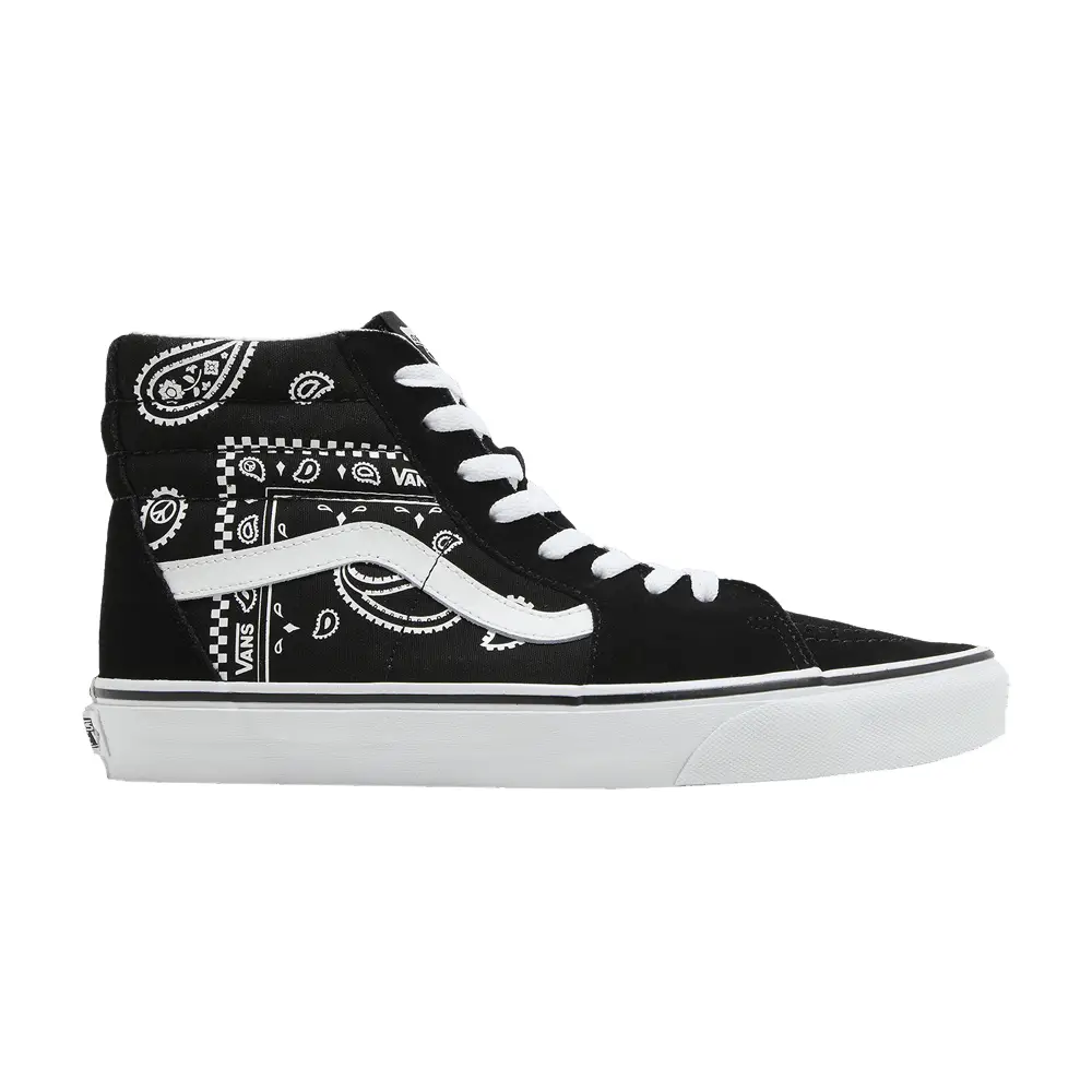 Vans Sk8-Hi Peace Paisley - Black - 1