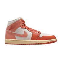 Фото № 1 с приближением к товару «‎Women's Air Jordan 1 Mid Sail Madder Root»