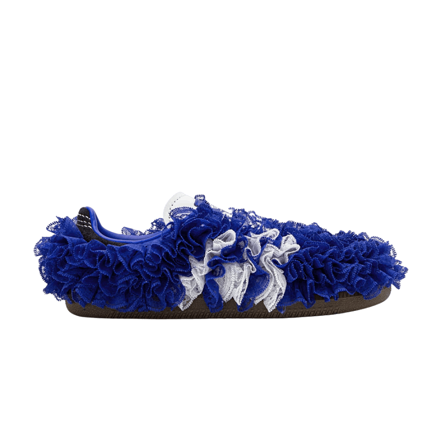 Фото № 1 с приближением к товару «‎Caroline Hu x CLOT x adidas Samba Reverie - Blue Lace Shell»