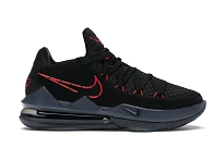 Фото № 1 с приближением к товару «‎Nike LeBron 17 Low Black Red Dark Grey»