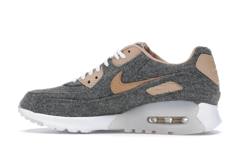 Фото № 5 с приближением к товару «‎Nike Air Max 90 Ultra Cool Grey Vachetta Tan »