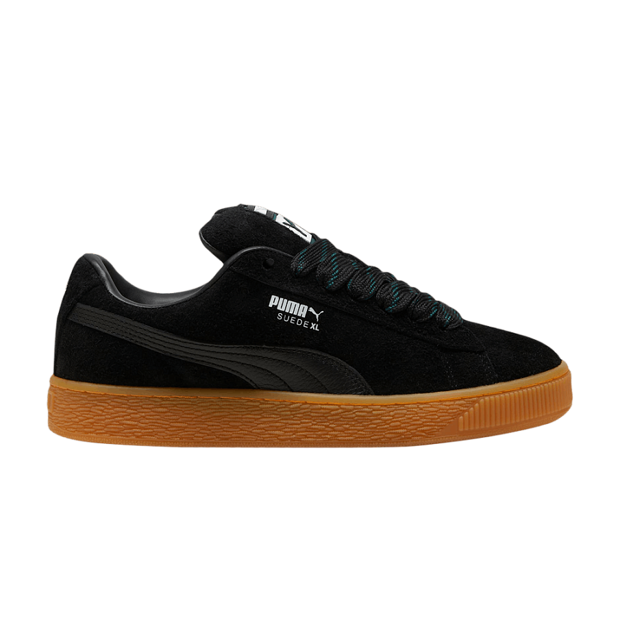Фото № 1 с приближением к товару «‎Puma Suede XL Flecked - Black Gum (398094-01)»