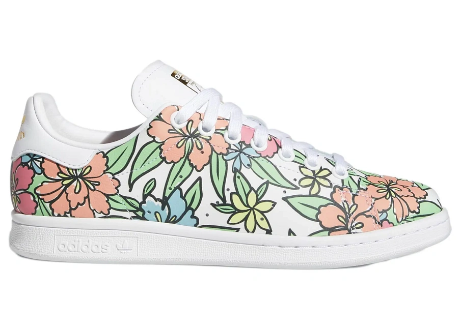 Фото № 1 с приближением к товару «‎adidas Stan Smith All-Over Floral Print »