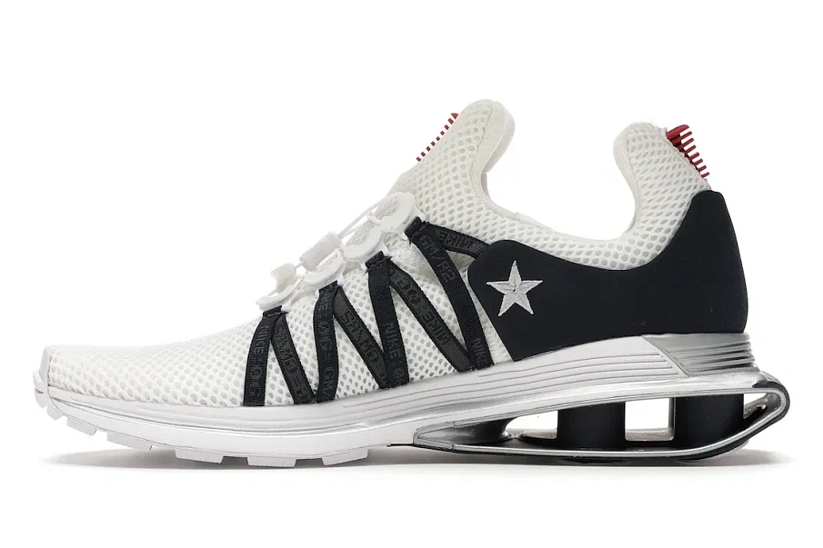 Фото № 3 с приближением к товару «‎Nike Shox Gravity White Obsidian»