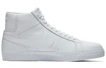 Nike Zoom Blazer Mid SB 'Triple White' - 2