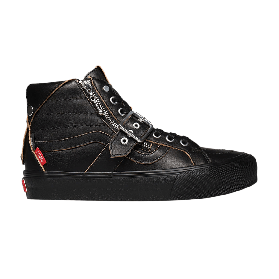 Фото № 1 с приближением к товару «‎Shane Gonzales x Vans Sk8-Hi Reissue Strap VLT LX Star Spangled Glamour»