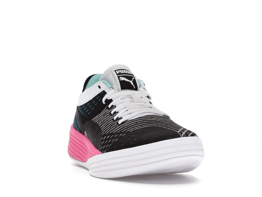 Фото № 2 с приближением к товару «‎Puma Clyde All-Pro Black Luminous Pink»