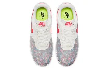 Nike Air Force 1 Crater "Siren Red" Wmns WhiteGreyRed - 7