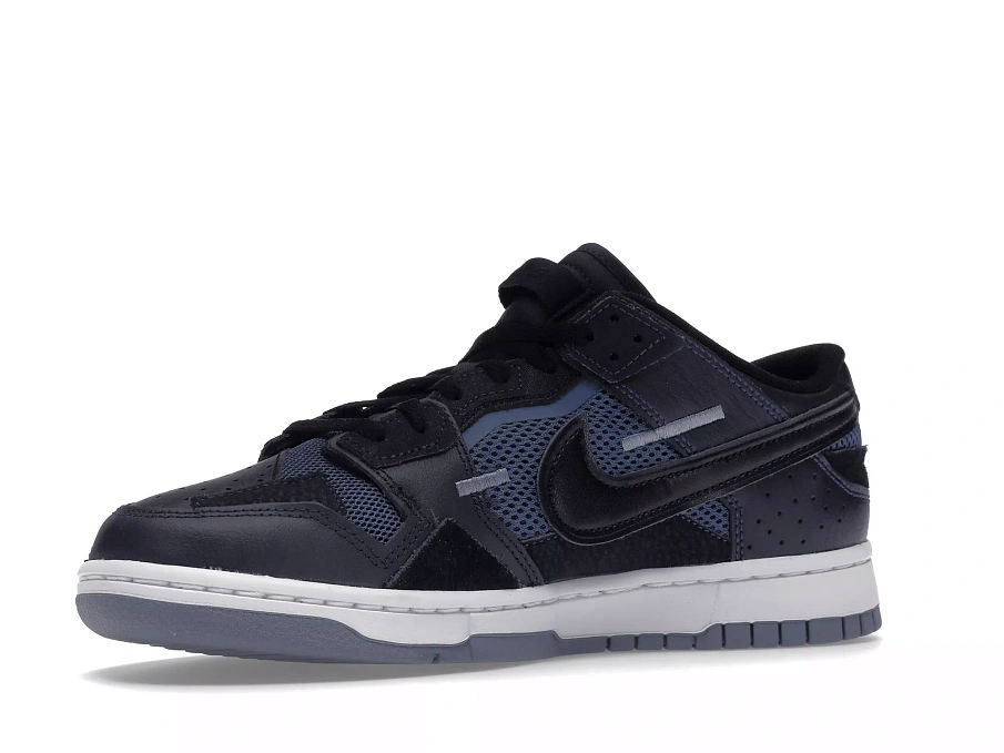 Фото № 2 с приближением к товару «‎Nike Dunk Low Scrap Black Navy»
