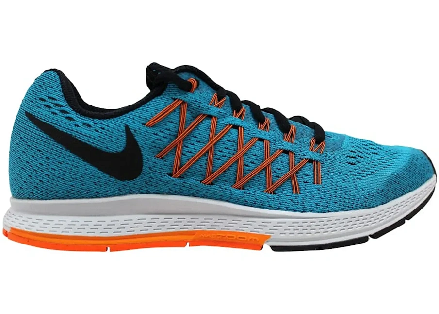 Фото № 1 с приближением к товару «‎Nike Air Zoom Pegasus 32 Blue Lagoon/Black-Bright Citrus-Total Orange»