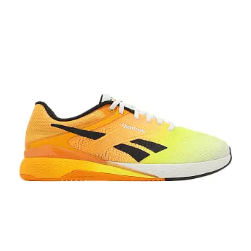 Reebok Nano X5 Chalk Black Electric Amber - 1