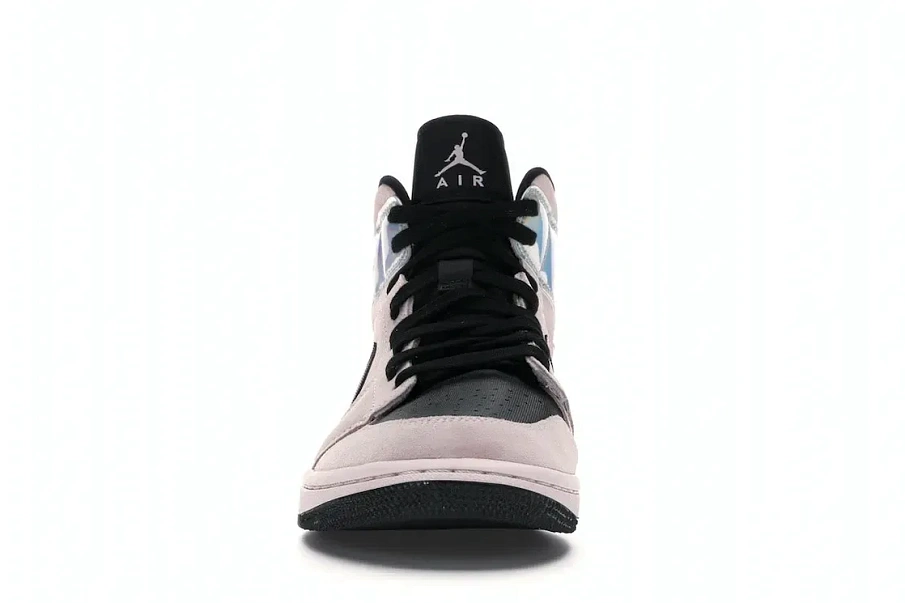 Фото № 2 с приближением к товару «‎Jordan 1 Mid Dirty Powder Iridescent »