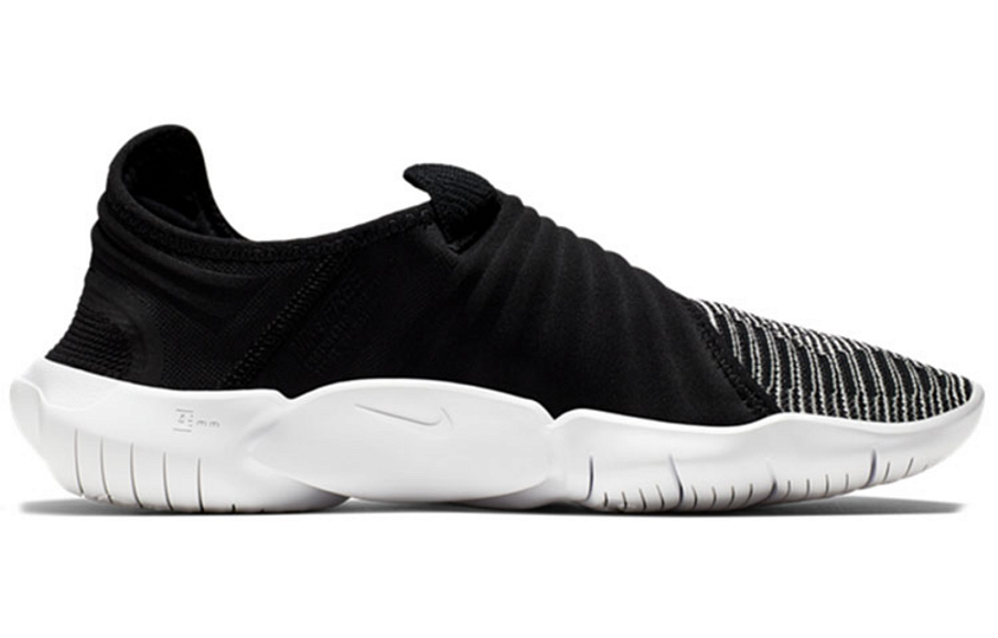 Фото № 2 с приближением к товару «‎Nike Free Rn Flyknit 3.0 White Black»
