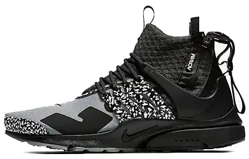 Acronym X Nike Air Presto Mid Sports Casual Shoes Cool Grey - 1