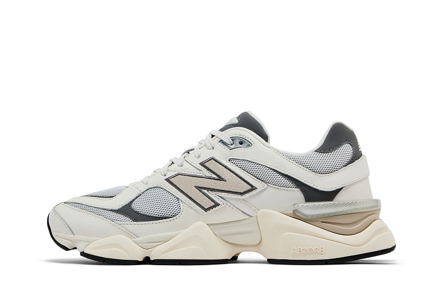 Фото № 4 с приближением к товару «‎New Balance 9060 Grey Day 2025»