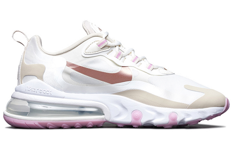 Фото № 2 с приближением к товару «‎Nike Air Max 270React Rice YellowPink»
