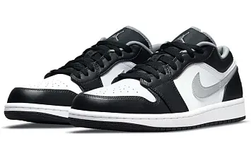 Air Jordan 1 Low "Shadow" BlackWhiteGray - 4