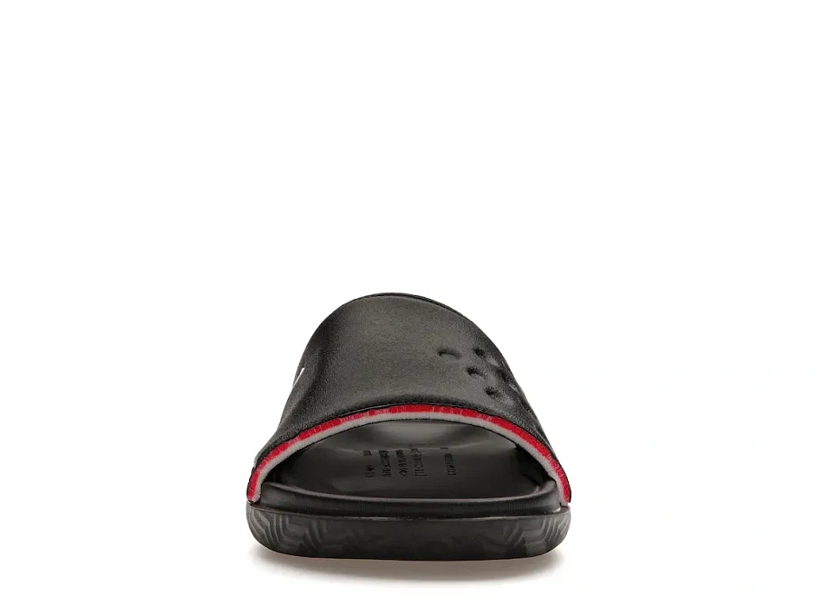 Фото № 2 с приближением к товару «‎Jordan Play Slide Black University Red»