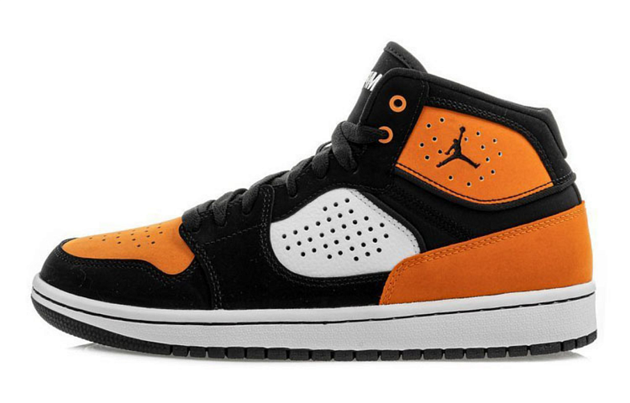 Фото № 1 с приближением к товару «‎Air Jordan Access (Gs) Vintage Basketball Shoes BlackOrange»