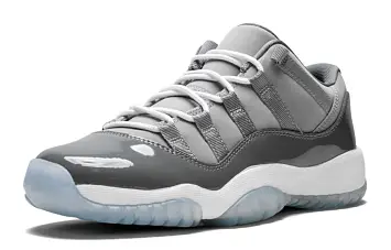 Nike Air Jordan 11 Retro Low Cool Basketball shoes Grey - 3